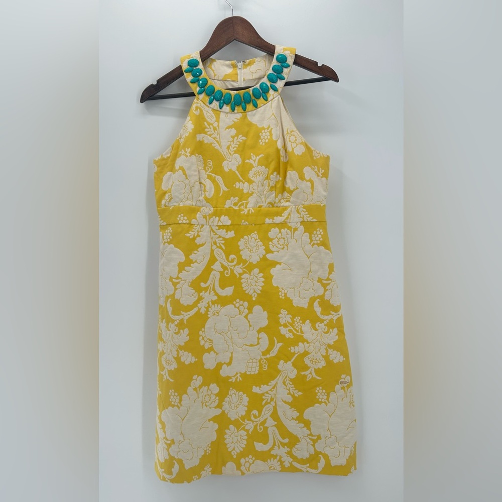 Eliza J Dress, Jeweled Neckline. Size 8